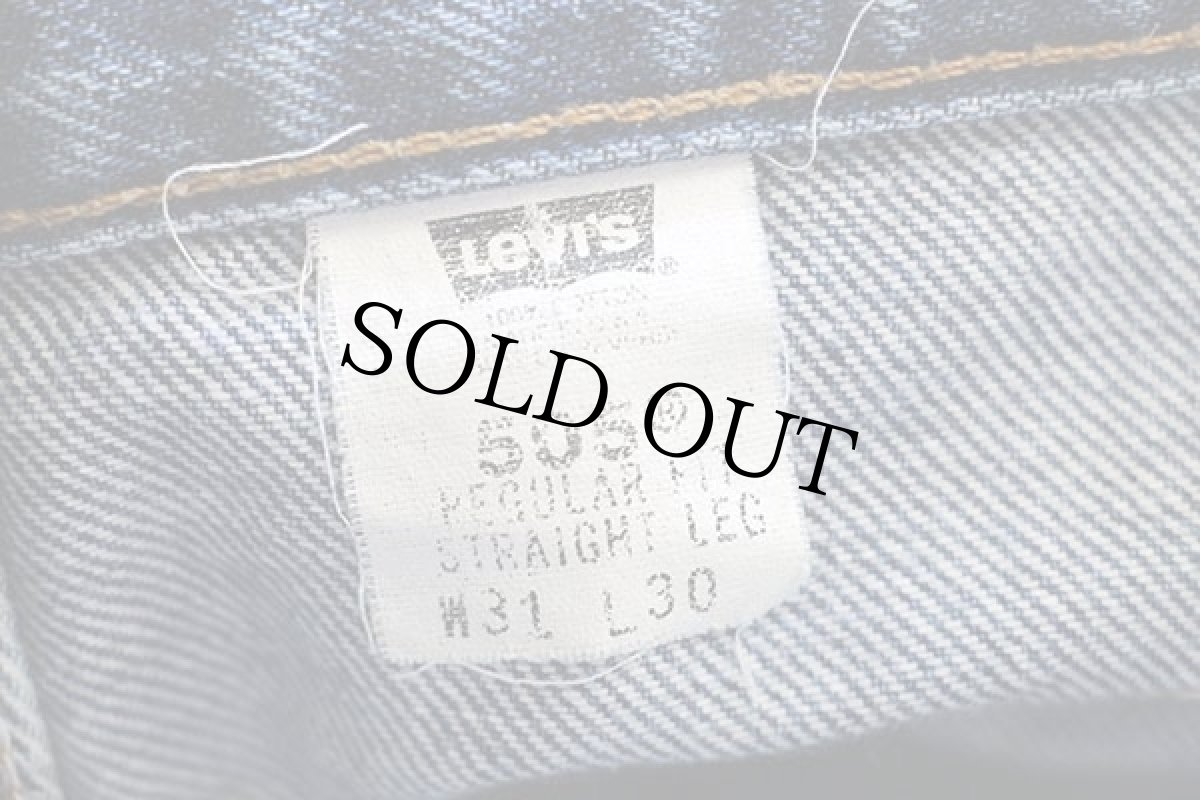 画像7: 00s USA製 Levi'sリーバイス 505 デニムパンツ w31 L30 (7)