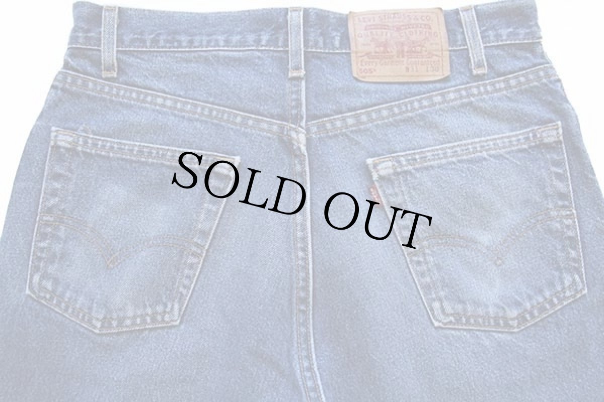 画像5: 00s USA製 Levi'sリーバイス 505 デニムパンツ w31 L30 (5)