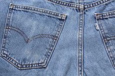 画像5: 90s USA製 Levi'sリーバイス 565 デニム ショートパンツ w33 L13★ショーツ (5)