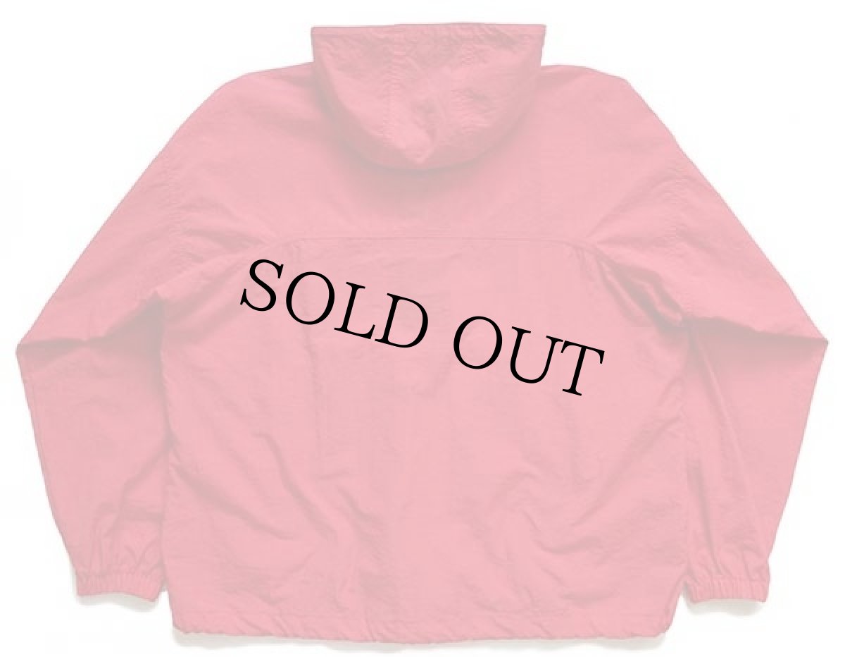 画像2: 90s Columbiaコロンビア ワンポイント ナイロン アノラックパーカー 赤 M (2)