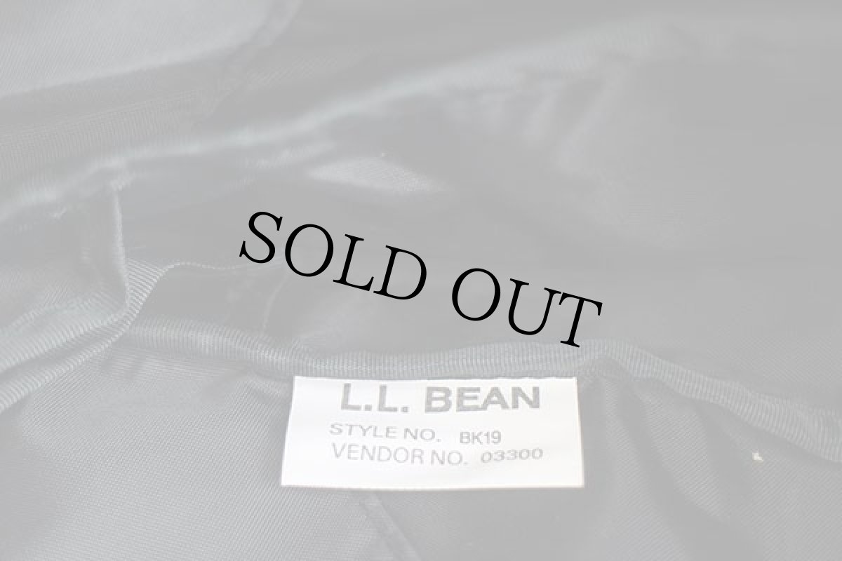 画像5: デッドストック★90s L.L.Bean ナイロン ワンショルダーバッグ 黒 (5)