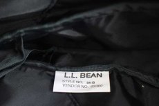 画像5: デッドストック★90s L.L.Bean ナイロン ワンショルダーバッグ 黒 (5)