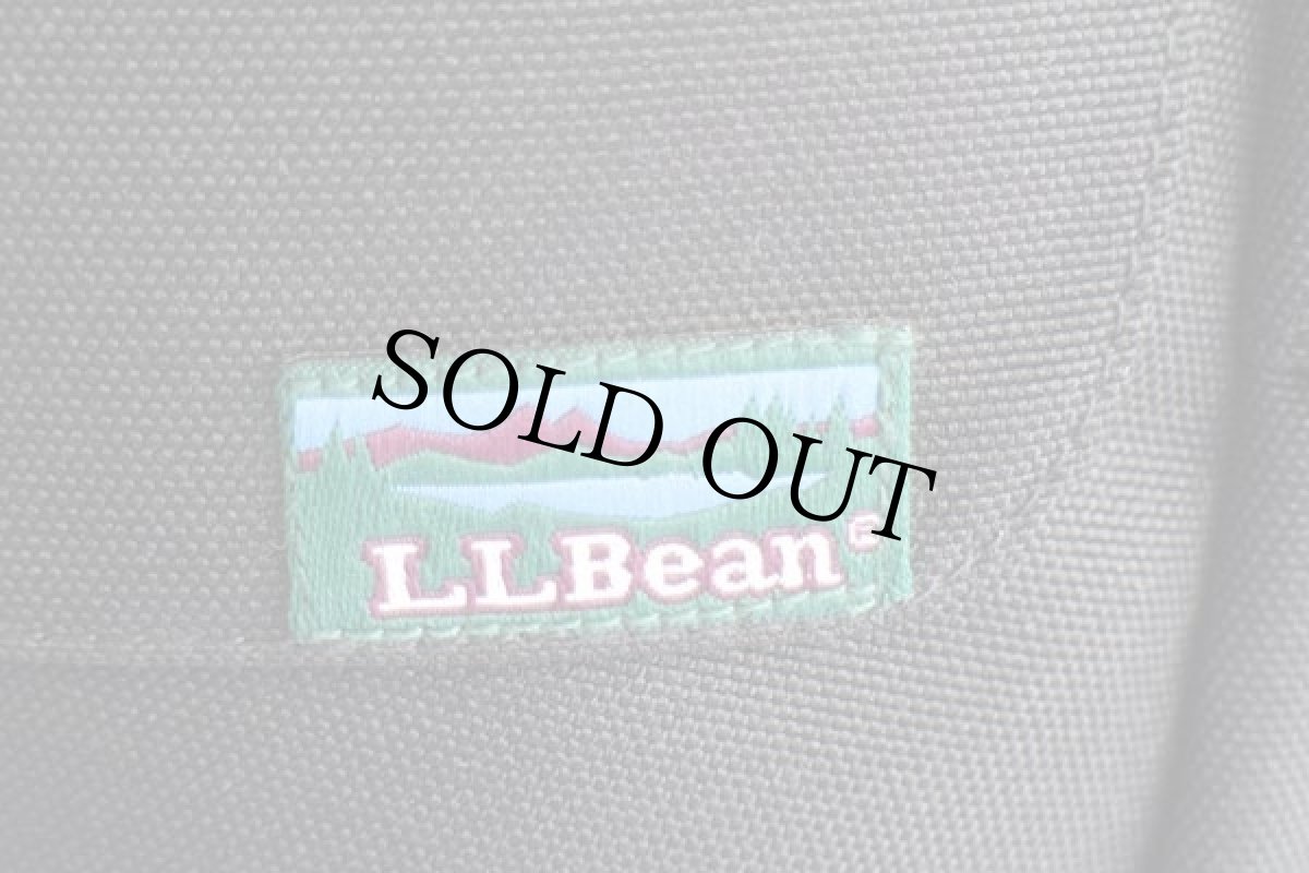 画像6: デッドストック★90s L.L.Bean ナイロン ワンショルダーバッグ 黒 (6)