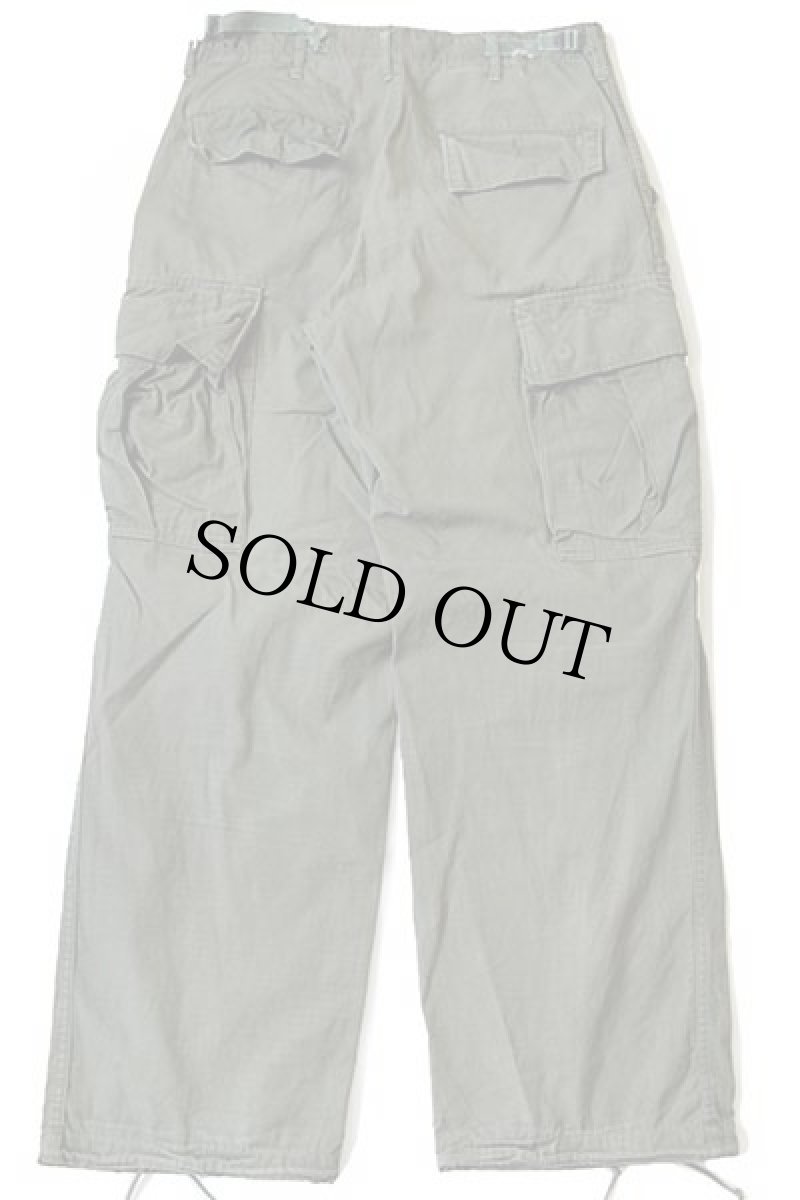 画像3: 60s 米軍 U.S.ARMY ジャングルファティーグパンツ オリーブグリーン R-S (3)