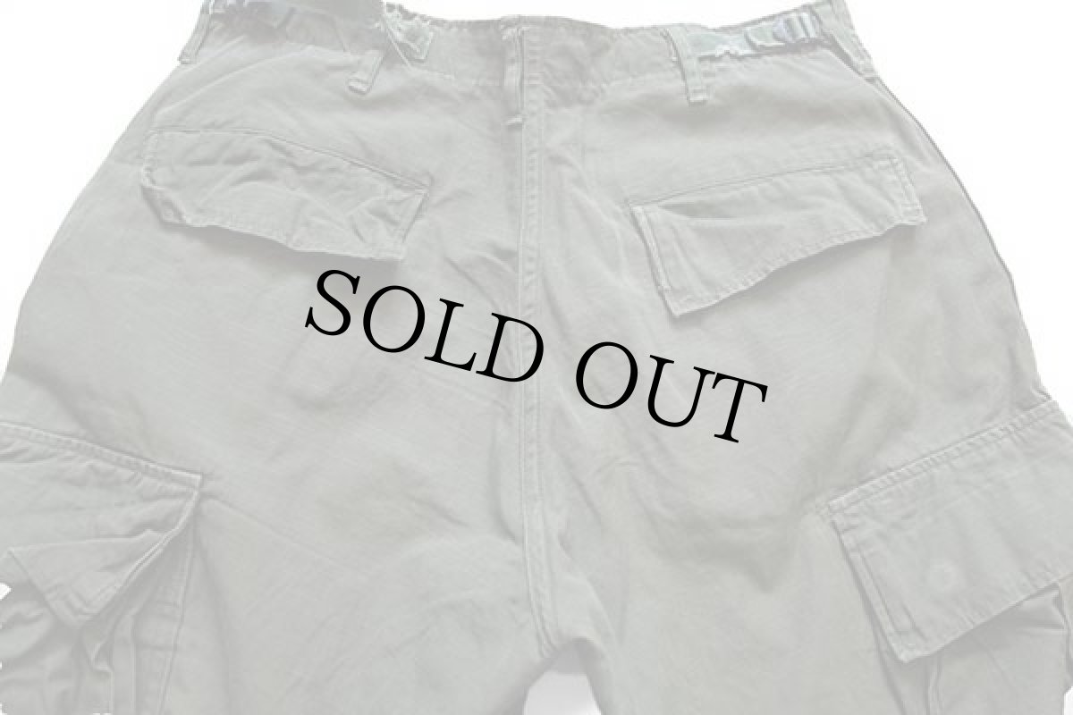 画像5: 60s 米軍 U.S.ARMY ジャングルファティーグパンツ オリーブグリーン R-S (5)