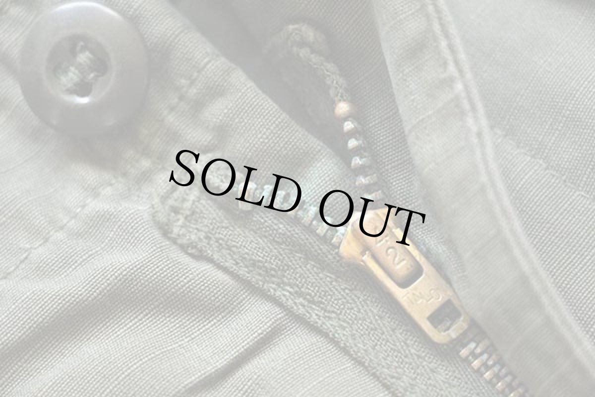 画像7: 60s 米軍 U.S.ARMY ジャングルファティーグパンツ オリーブグリーン R-S (7)