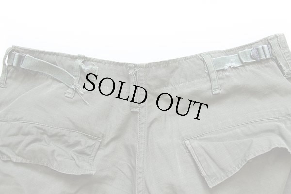 画像9: 60s 米軍 U.S.ARMY ジャングルファティーグパンツ オリーブグリーン R-S (9)