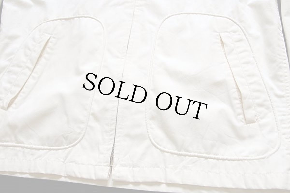 画像5: 90s McGREGORマクレガー チンスト付き ドリズラージャケット アイボリー M (5)