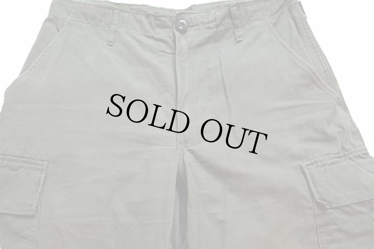 画像4: 60s 米軍 U.S.ARMY ジャングルファティーグパンツ オリーブグリーン R-S (4)