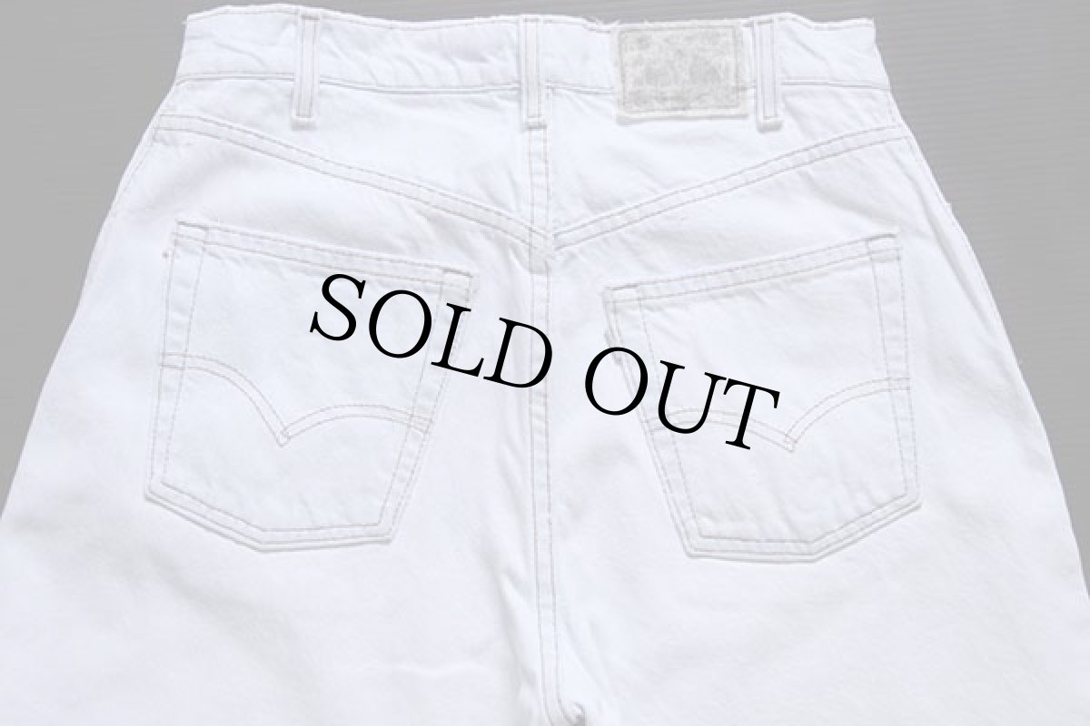 画像4: 90s Levi'sリーバイス silverTabシルバータブ LOOSE デニムパンツ アイスブルー w32 (4)