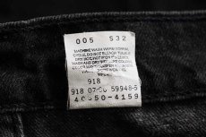 画像6: 90s Levi'sリーバイス 550 ブラック デニムパンツ w38 L34★D (6)