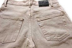 画像4: 90s USA製 Levi'sリーバイス silverTabシルバータブ BAGGY カラーデニムパンツ 後染め グレーベージュ w29 L30 (4)