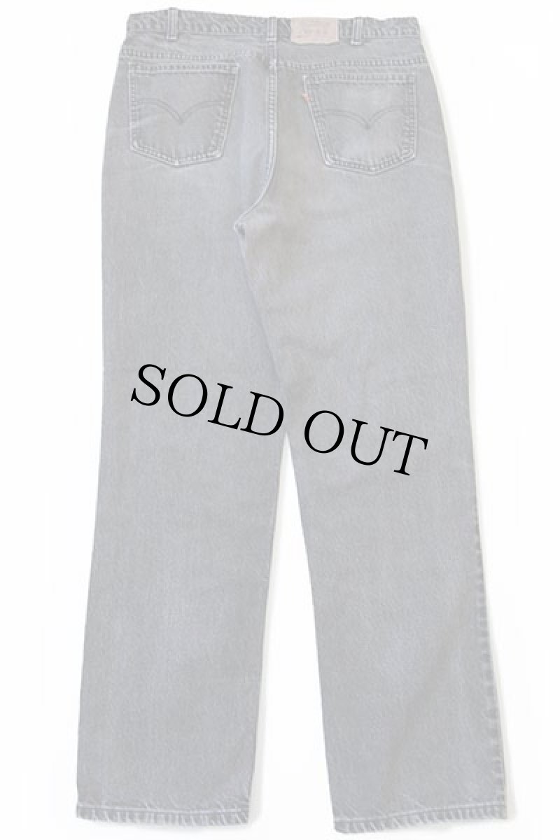 画像3: 80s カナダ製 Levi'sリーバイス 619 ブラック デニムパンツ w36 L32 (3)