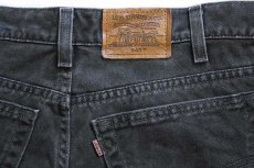 画像4: 90s USA製 Levi'sリーバイス SIGNATURE 540 カラーデニムパンツ 深緑 w34 L34 (4)