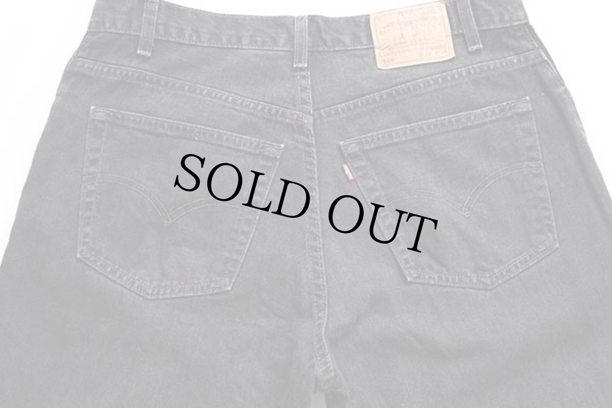 画像4: 00s USA製 Levi'sリーバイス 560 ブラック デニムパンツ w38 L34 (4)