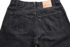 画像4: 00s USA製 Levi'sリーバイス 560 ブラック デニムパンツ w38 L34 (4)