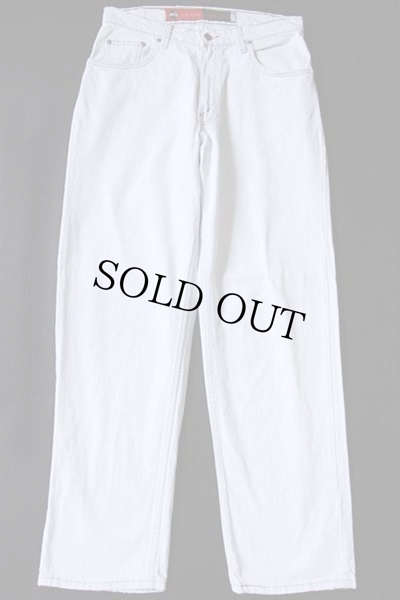 画像2: 90s Levi'sリーバイス silverTabシルバータブ LOOSE デニムパンツ アイスブルー w32 (2)