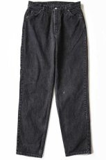 画像2: 90s メキシコ製 Levi'sリーバイス 15921 ブラック デニムパンツ 14 REG.M (2)