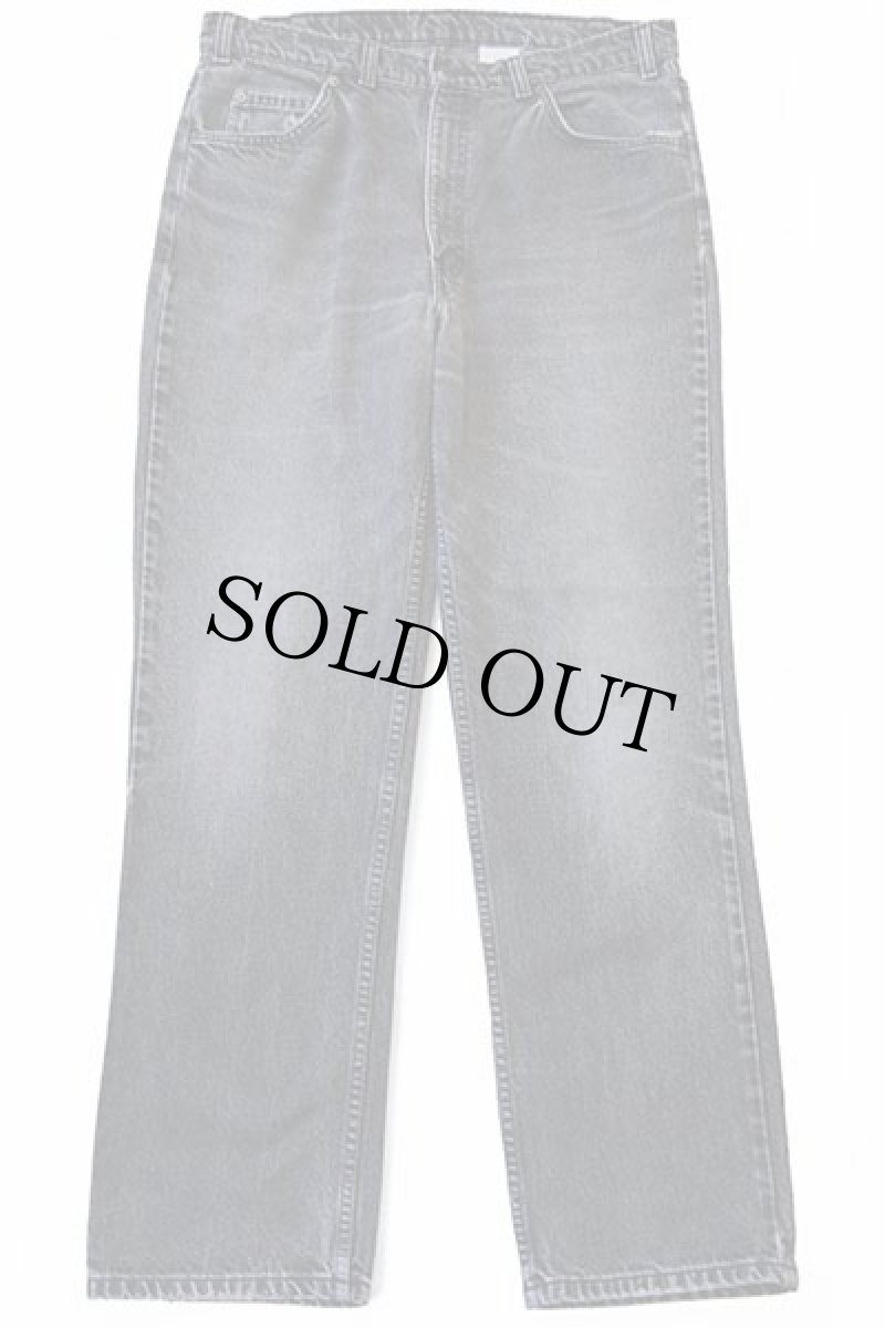 画像2: 80s カナダ製 Levi'sリーバイス 619 ブラック デニムパンツ w36 L32 (2)