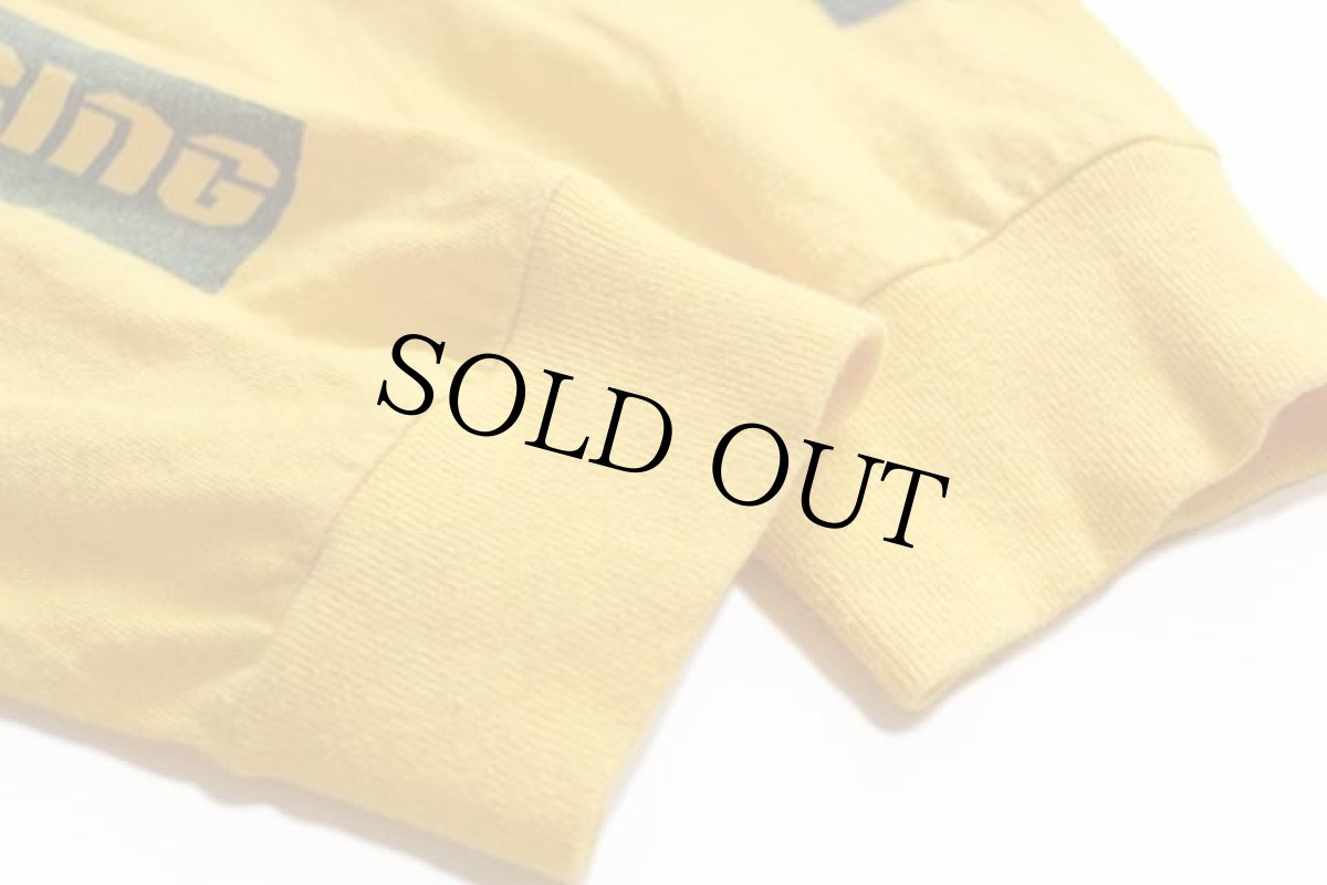 画像6: 00s メキシコ製 FOX RACING 両面プリント コットン 長袖Tシャツ 黄 L (6)