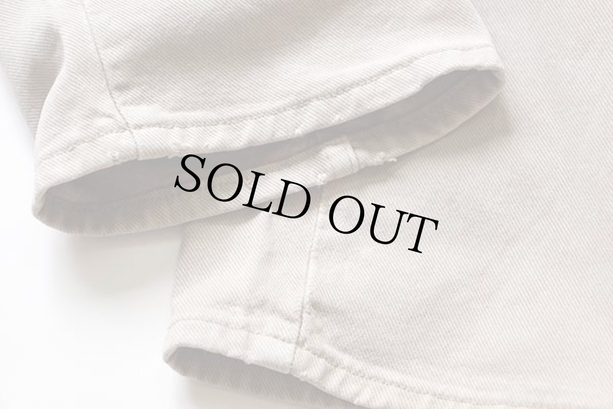 画像8: 90s USA製 Levi'sリーバイス silverTabシルバータブ BAGGY カラーデニムパンツ 後染め グレーベージュ w29 L30 (8)