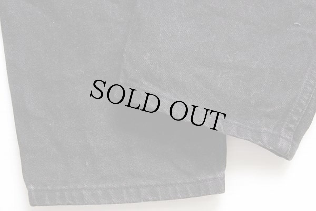 画像7: 90s Levi'sリーバイス 550 ブラック デニムパンツ w38 L34★D (7)