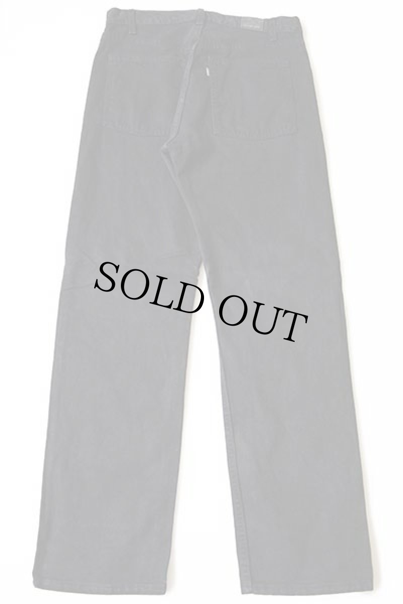 画像2: 00s USA製 Levi'sリーバイス SILVERTABシルバータブ LOOSE FIT ブラック デニムパンツ w33 L34 (2)