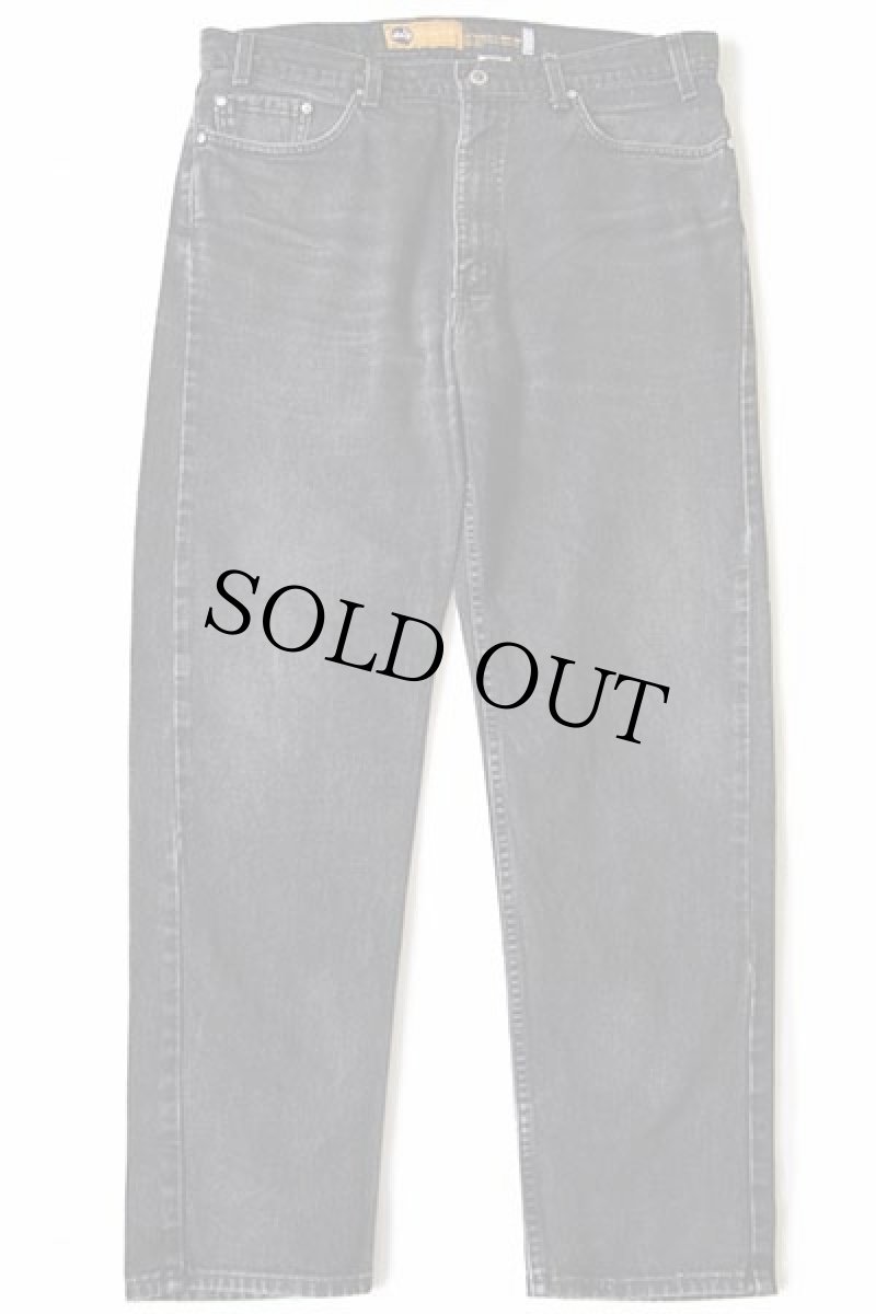 画像2: 90s USA製 Levi'sリーバイス silverTabシルバータブ STRAIGHT ブラック デニムパンツ w38 L30 (2)