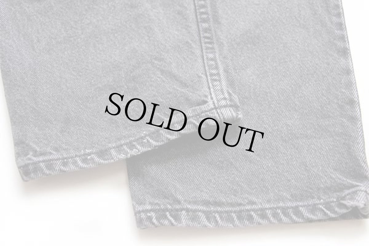 画像8: 90s USA製 Levi'sリーバイス 550 ブラック デニムパンツ w38 L32★I (8)