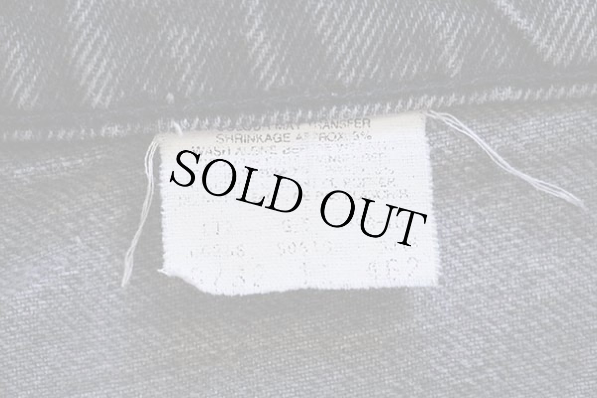 画像6: 80s カナダ製 Levi'sリーバイス 619 ブラック デニムパンツ w36 L32 (6)