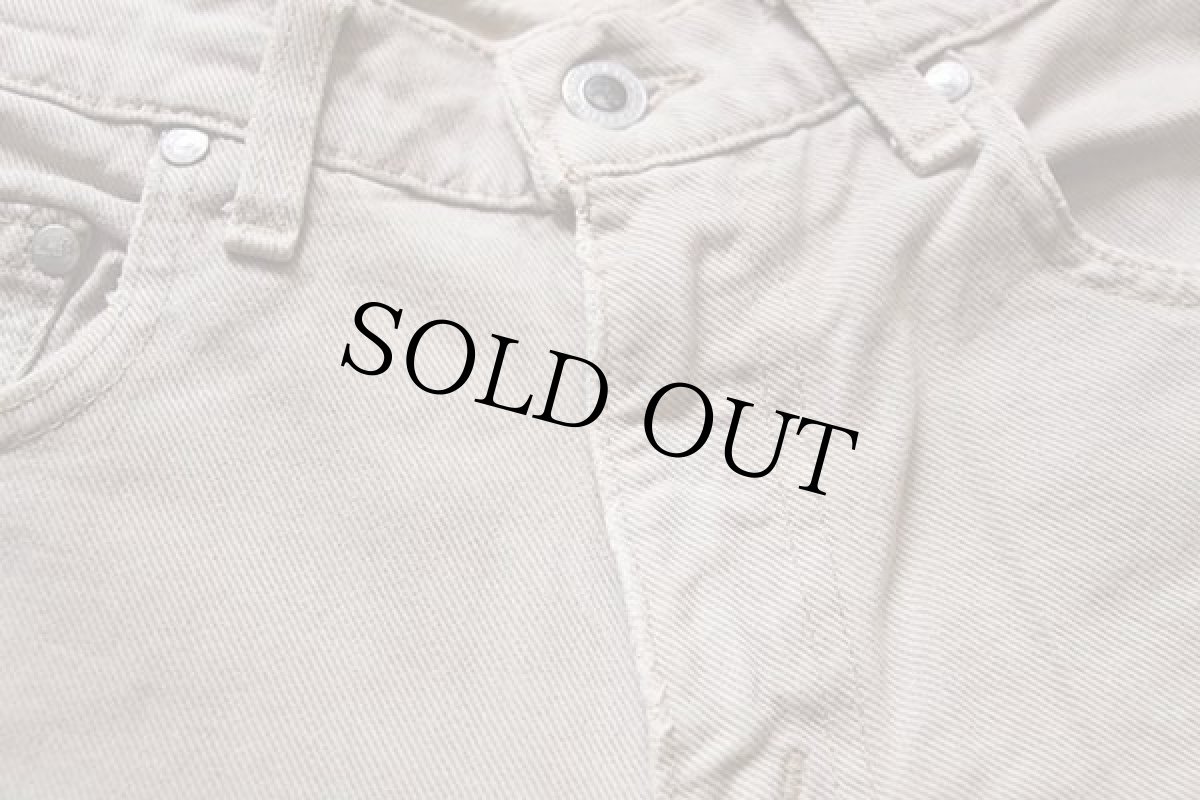 画像7: 90s USA製 Levi'sリーバイス silverTabシルバータブ BAGGY カラーデニムパンツ 後染め グレーベージュ w29 L30 (7)