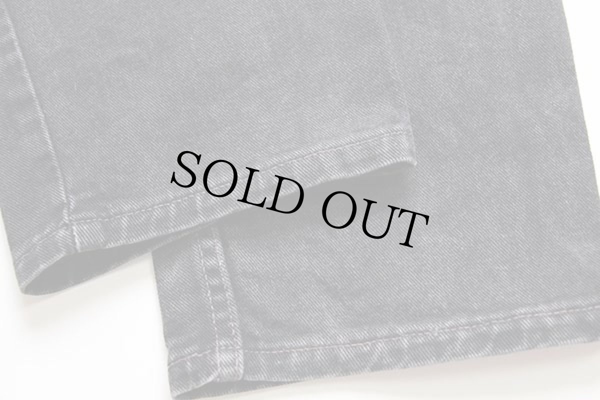 画像7: 00s USA製 Levi'sリーバイス 560 ブラック デニムパンツ w38 L34 (7)