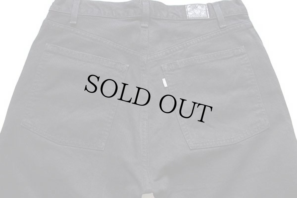 画像4: 00s USA製 Levi'sリーバイス SILVERTABシルバータブ LOOSE FIT ブラック デニムパンツ w33 L34 (4)