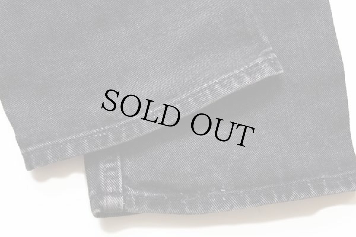 画像7: 90s USA製 Levi'sリーバイス silverTabシルバータブ STRAIGHT ブラック デニムパンツ w38 L30 (7)