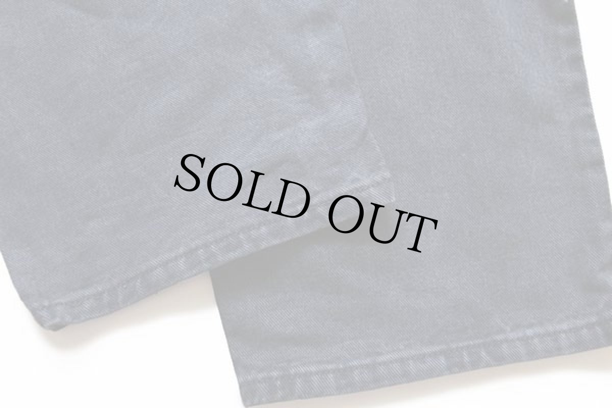 画像7: 90s USA製 Levi'sリーバイス silverTabシルバータブ BAGGY FIT ワンタック カラーデニムパンツ 後染め 紺 w38 L32 (7)