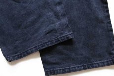 画像7: 90s USA製 Levi'sリーバイス silverTabシルバータブ BAGGY FIT ワンタック カラーデニムパンツ 後染め 紺 w38 L32 (7)