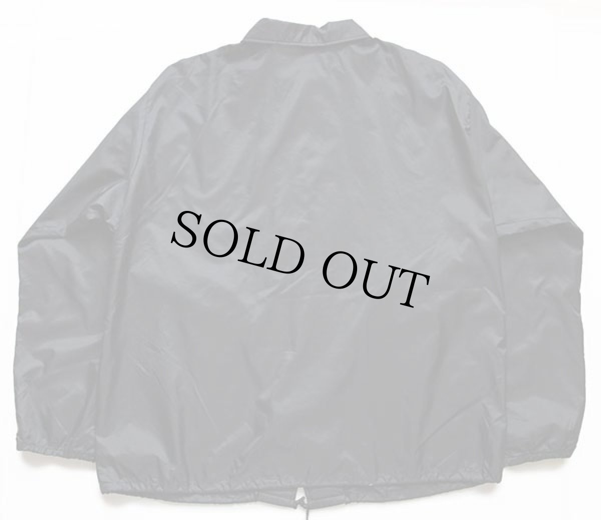 画像2: 80s USA製 ARISTO JAC JOHN DEERE トラクター ナイロン コーチジャケット 黒 XL (2)