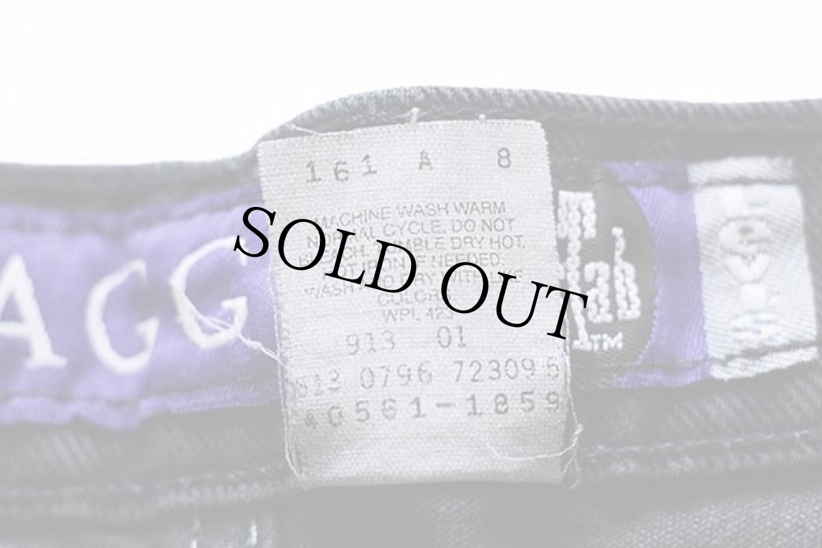 画像6: 90s USA製 Levi'sリーバイス silverTabシルバータブ BAGGY FIT ワンタック カラーデニムパンツ 後染め 紺 w38 L32 (6)