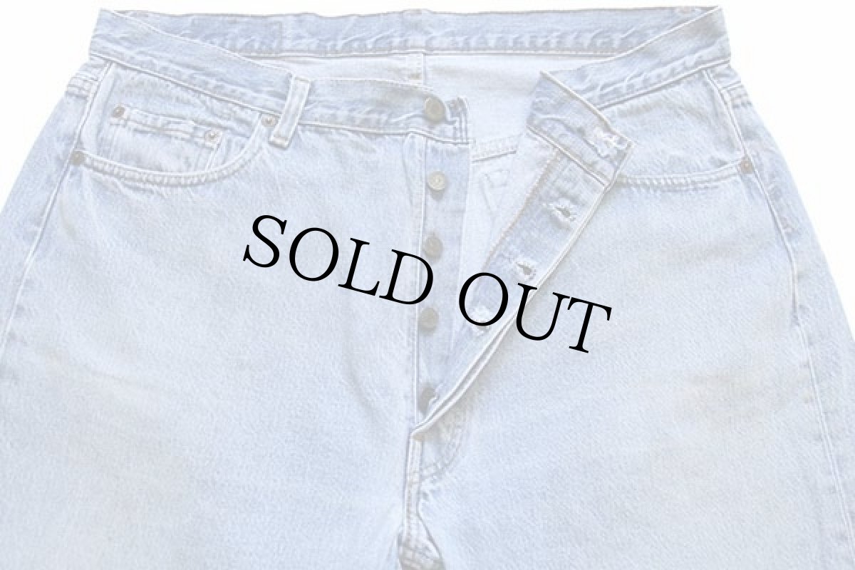 画像4: 80s USA製 Levi'sリーバイス 501 デニムパンツ w38★20 (4)