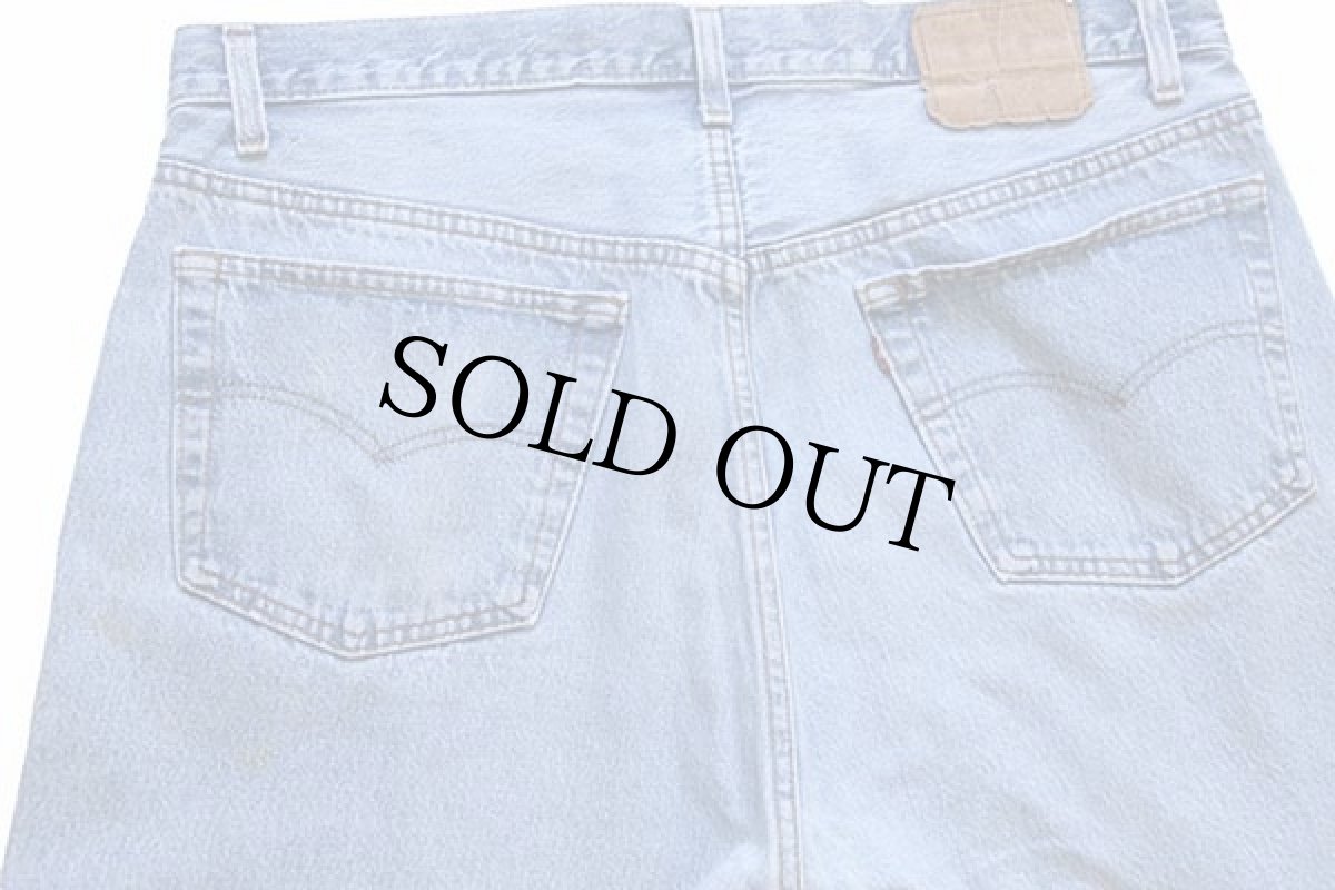 画像5: 80s USA製 Levi'sリーバイス 501 デニムパンツ w38★20 (5)