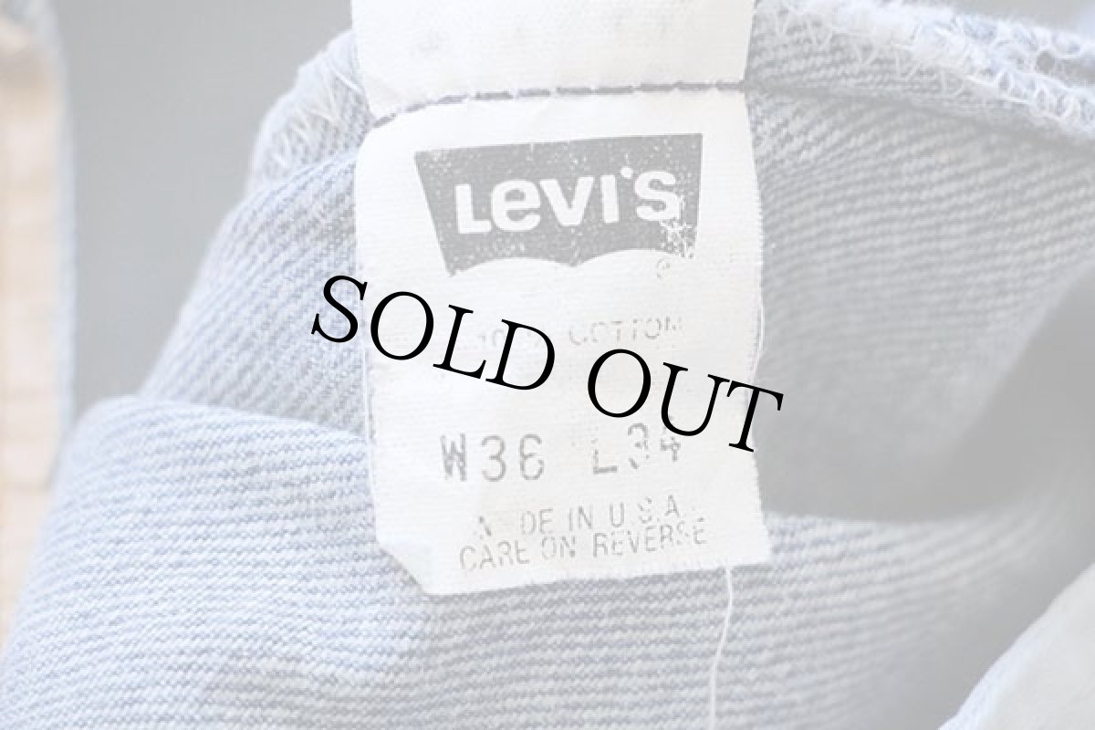 画像7: 90s USA製 Levi'sリーバイス 501 デニムパンツ w36 L34★19 (7)