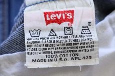 画像6: 90s USA製 Levi'sリーバイス 501 デニムパンツ w42 L33★26 (6)