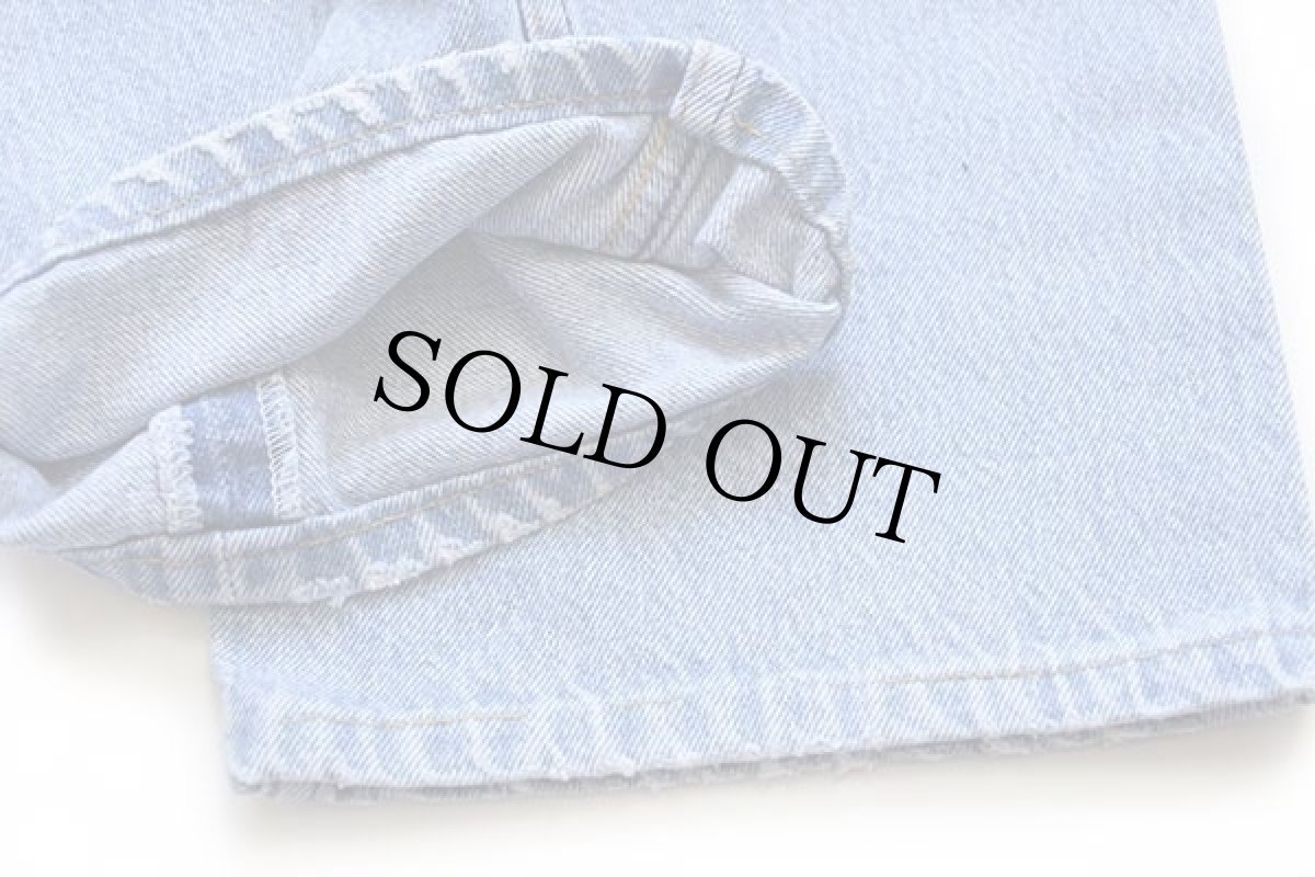 画像8: 80s USA製 Levi'sリーバイス 501 デニムパンツ w38★20 (8)