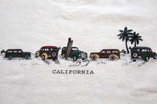 画像3: 90s USA製 CALIFORNIA ウッディワゴン コットンTシャツ 生成り XXL (3)