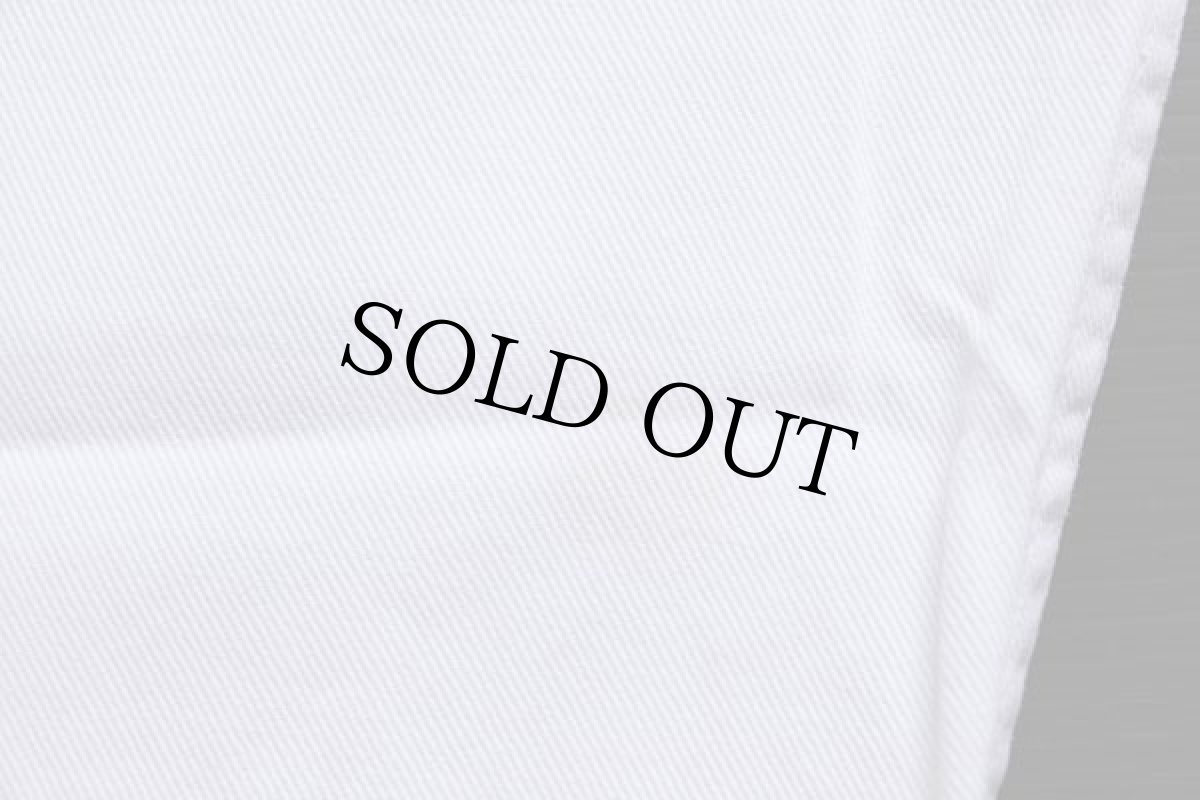 画像7: 90s USA製 GUESSゲス ホワイト デニムパンツ w30 (7)