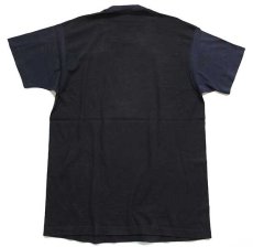 画像3: 80s USA製 CALIFORNIA ヤシの木 ネオンカラー アート コットンTシャツ 黒 XL (3)