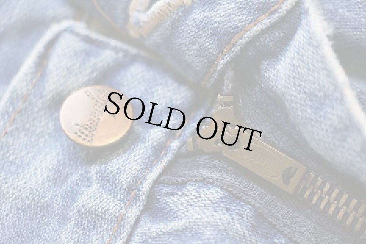 画像7: 70s USA製 Wranglerラングラー フレア デニムパンツ w38 L30 (7)