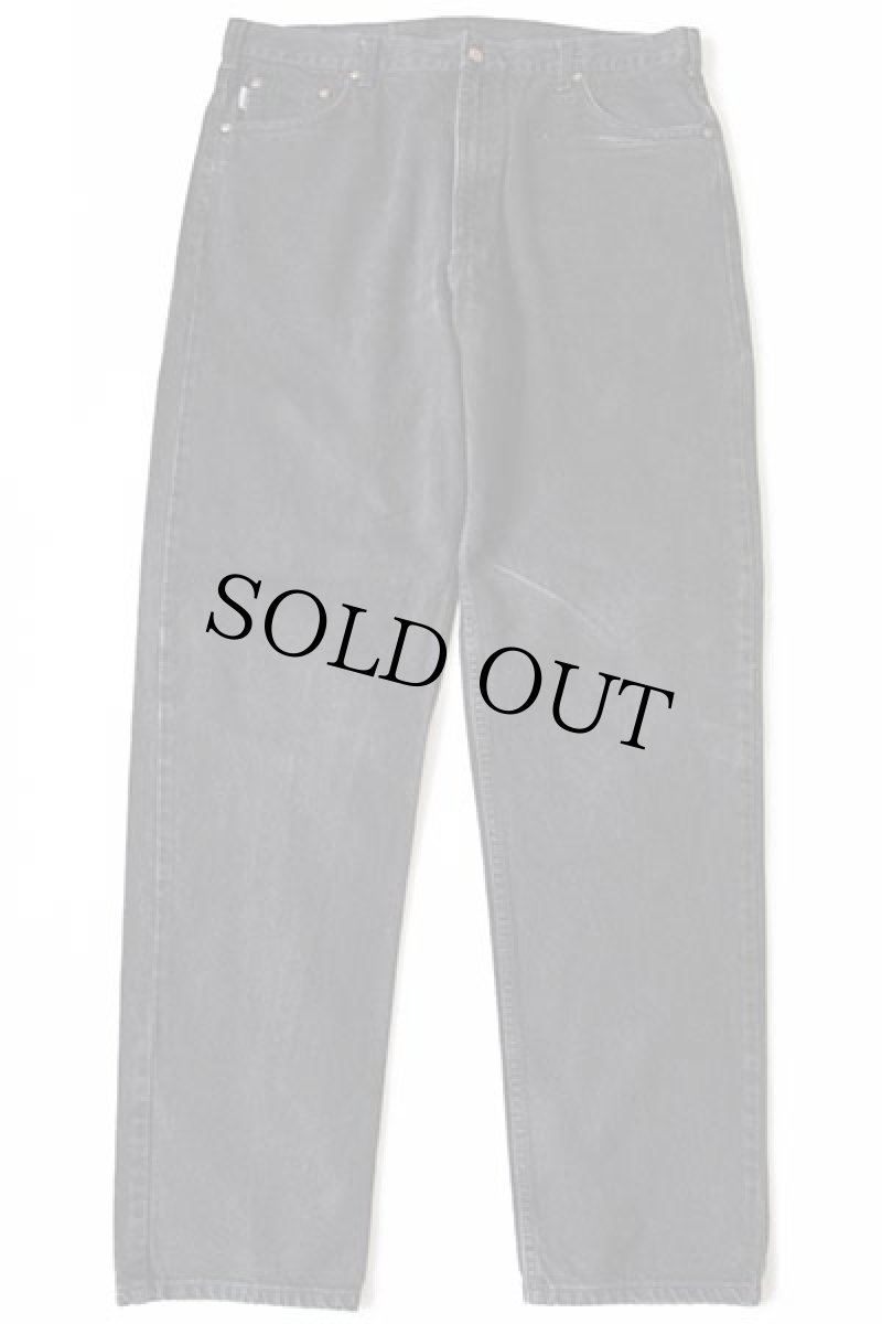 画像2: 00s USA製 carharttカーハート ブラック デニムパンツ w40 L36 (2)