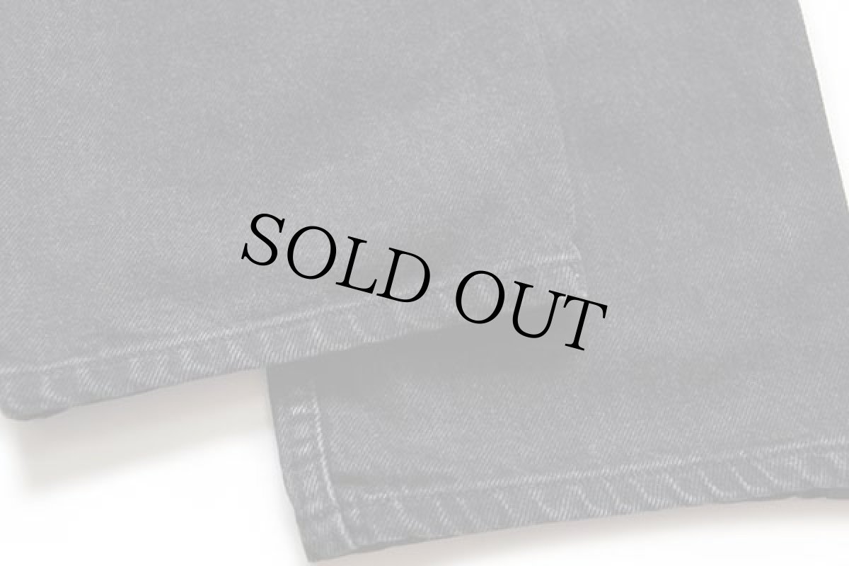 画像7: 00s USA製 carharttカーハート ブラック デニムパンツ w40 L36 (7)