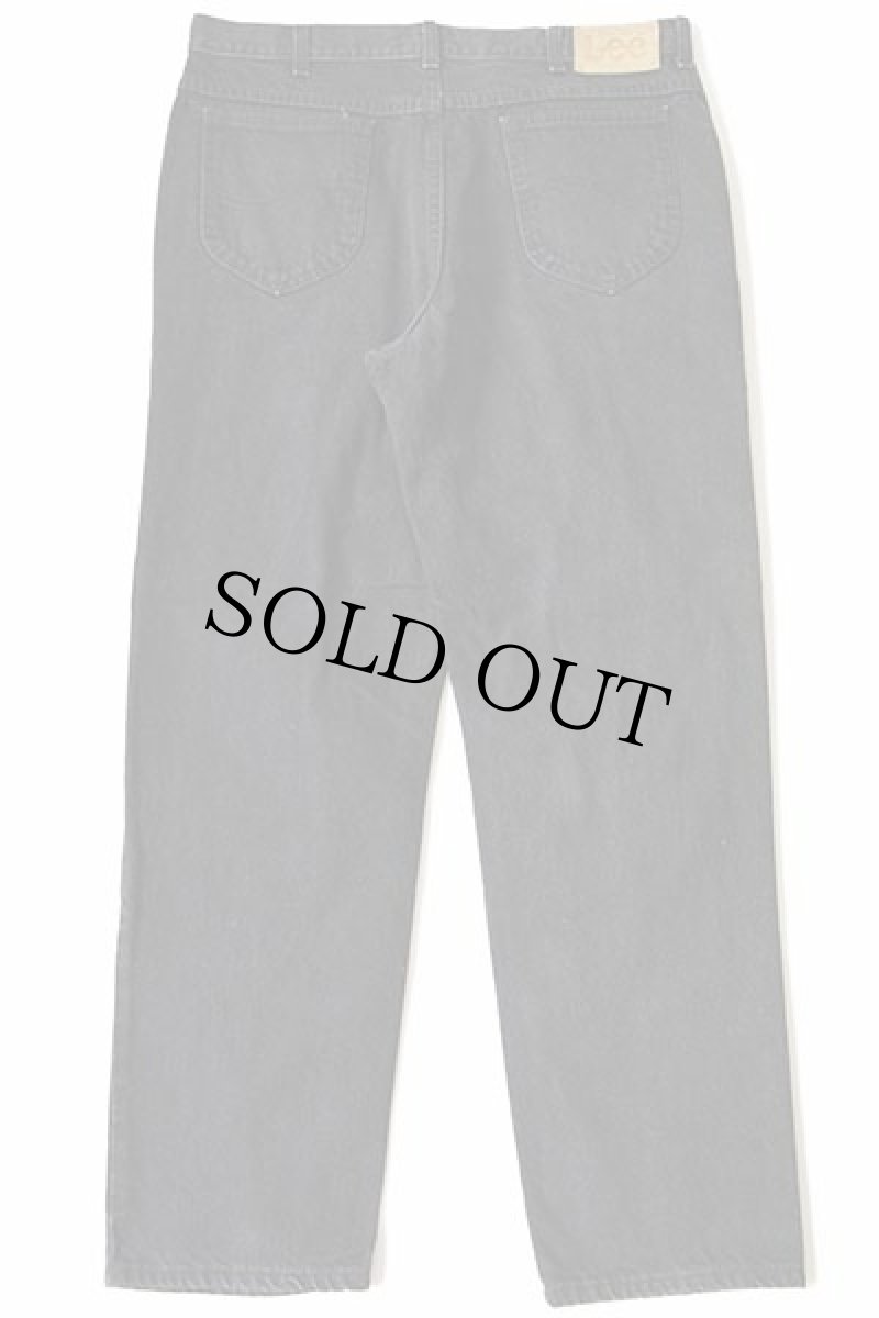 画像3: 90s USA製 Leeリー 205-5508 ブラック デニムパンツ w36 L30 (3)